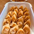 Cooksnap dari santhy untuk resep Pangsit rebus/wonton soup simpel
