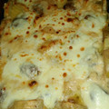 El cooksnap de Rita Cascia cuando hizo Albóndigas con papas gratinadas.