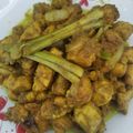 Cooksnap Zarafafiis ❣️🌹 semasa beliau membuat Ayam Goreng Kunyit Serai.