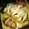 El cooksnap de Zaida TC @alquimiasfood cuando hizo Lomo relleno de queso y bacon al horno.