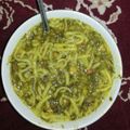 کوک اسنپ مامانِ آوا بعد از امتحان کردن آش رشته😋👌.