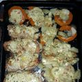 El cooksnap de Silvina Deagustini cuando hizo Pechugas con papas cuadradas a la mostaza.