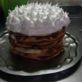 El cooksnap de Dani Romina cuando hizo Torta rogel.