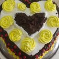 sonal hitesh panchal 's cooksnap of when they made બ્લેક ફોરેસ્ટ કેક (Black Forest Cake Recipe In Gujarati).