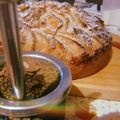 El cooksnap de Valentina Olivera cuando hizo Torta de manzana 🍏 🥧.