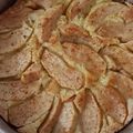 El cooksnap de Lucía Fernández cuando hizo Torta de Manzana.