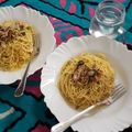 Cooksnap dari Novi untuk resep Spaghetti Tuna Sambal Matah