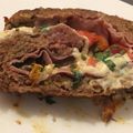 El cooksnap de Mayra Scigliano cuando hizo Pan de carne relleno.
