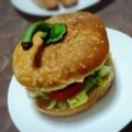El cooksnap de celia.esn cuando hizo Terrorífica Hamburguesa de Halloween.