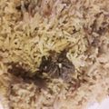Maaya Khan's cooksnap of when they made Punjabi yakhni pulao #cookpadapp.