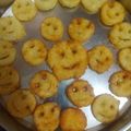Saranya Vignesh's cooksnap of when they made Potato smiley.