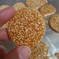کوک اسنپ Leily بعد از امتحان کردن سوهان عسلی کنجدی.
