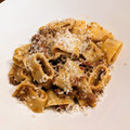 Chris Bewick's cooksnap of when they made 🍝 Elena's Ragu sauce - Tuscan style.