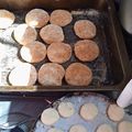 El cooksnap de Verónica cuando hizo Scons de queso.