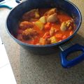 El cooksnap de Renato Garcia cuando hizo Estofado de pollo.