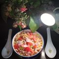Ishani pandy का कुकस्नैप जब उन्होंने भेल चाट (Bhel chaat recipe in hindi) बनाया था।