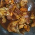 Cooksnap Zaidatul Salwa semasa beliau membuat Paprik Ayam.