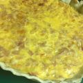 El cooksnap de Gaby Soubiron cuando hizo Quiche de jamón y queso.