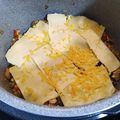 El cooksnap de Tere cuando hizo Berenjenas rellenas de atún y queso gratinado (Olla Gm g).