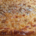 El cooksnap de María José cuando hizo Hojaldre con gorgonzola y pera.