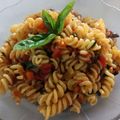 El cooksnap de Julieta Luján cuando hizo Spaghetti mediterráneo, one pot pasta.