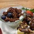 El cooksnap de Mar Gil cuando hizo Granola casera con chocolate.
