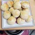 El cooksnap de Belen Brit cuando hizo Pancitos rellenos con jamón y queso.