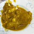 El cooksnap de Isaac Baza López cuando hizo Muslos de pollo en salsa.