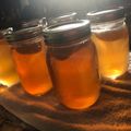 Johnathan Hale's cooksnap of when they made Tinklee's Peach Pie Moonshine.