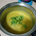 El cooksnap de Rut De Llumiquinga cuando hizo Sopa de calabacín y cilantro.