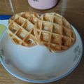 菡妤雞蛋 的 格子鬆餅（vitantonio 鬆餅機） cooksnap