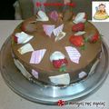 Cooksnap από The Pastry Chef στη συνταγή Τούρτα σοκολάτας με γέμιση ζελέ φράουλα