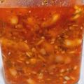 El cooksnap de corazón de guerrera cuando hizo Porotos al escabeche.