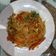El cooksnap de Oli Gutierrez cuando hizo Fideo chino de arroz con vegetales y pollo salteados.