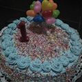 Cooksnap dari Affnii Nur Pratiwiie untuk resep Kue ultah gampang irit 2 telur di kukus