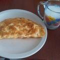 El cooksnap de Fathy Padilla cuando hizo Omelet de champiñones.