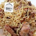 nafisa Salisu Bello 's cooksnap of when they made Indomie with ketcheup.