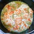 El cooksnap de Bibi García cuando hizo Budín de tamal verde.