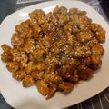 El cooksnap de Yari cuando hizo Cerdo agridulce en freidora de aire.