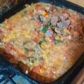 El cooksnap de Camila Rossini cuando hizo Zucchinis rellenos.