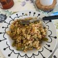 El cooksnap de Laura Ligero Baldomero cuando hizo Quinoa saludable con jamón.