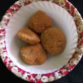 Sangeeta dhama 's cooksnap of when they made Mawa Peda / Khoya Peda.