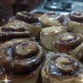 El cooksnap de Sandra Lorena Pachado cuando hizo Rolls de canela veganos.