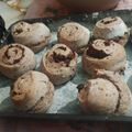 El cooksnap de Daniel Garro cuando hizo Rolls de chocolate con salsa de chocolate rápidos.