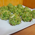El cooksnap de Salma cuando hizo Salmón a la miel con albóndigas de brócoli y arroz (horno).