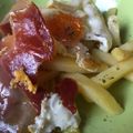 El cooksnap de @tesa.cuina cuando hizo Huevos rotos con jamón ibérico.