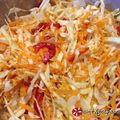 Cooksnap από kimwlos στη συνταγή Σαλάτα με λάχανο, καρότο, πιπεριά φλωρίνης