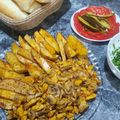 کوک اسنپ Giti بعد از امتحان کردن ساندویج مرغ و قارچ.