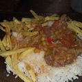 El cooksnap de Romina Mattos cuando hizo Lomo a la frontera.