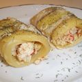 El cooksnap de Kiko cuando hizo Rollitos de calabacín rellenos.